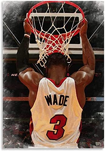 Papierpuzzle 2000 Teile Dwyane Wa Basketballspieler Poster Erwachsene Kinder Spielzeug Kompression 100x70CM von FPTZL