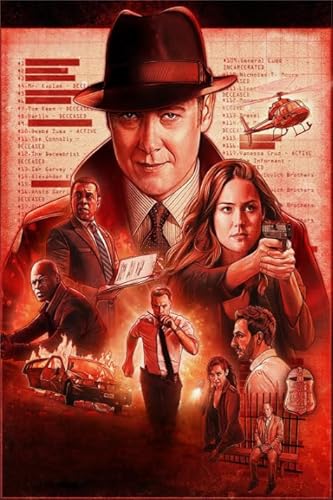 Puzzle 1000 Actionfilme, Schwarze Listen, Poster für Erwachsene, Lernspielzeug, Puzzles, Vy247Nt, 70 x 50 cm Puzzle 1000 Actionfilme, Schwarze Listen, Poster für Erwachsene, Lernspielzeug, Puzzles, Vy247Nt, 70 x 50 cm von FPTZL