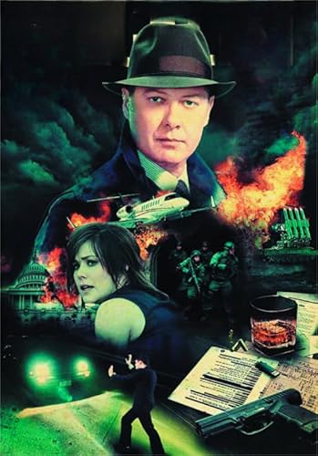 Puzzle 1000 Actionfilme, Schwarze Listen, Poster für Erwachsene, Lernspielzeug, Puzzles, Vy248Nt, 70 x 50 cm Puzzle 1000 Actionfilme, Schwarze Listen, Poster für Erwachsene, Lernspielzeug, Puzzles, Vy248Nt, 70 x 50 cm von FPTZL