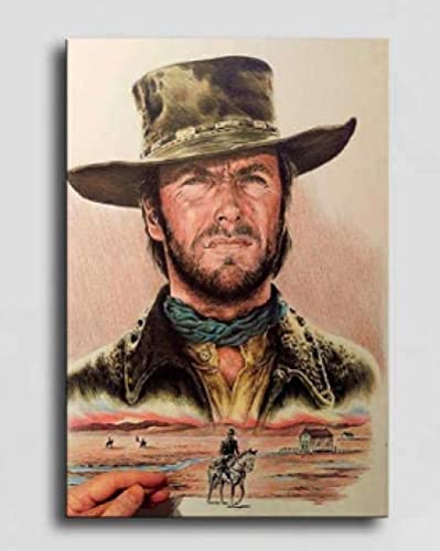Puzzle 1000 Teile Clint Eastwood Poster Erwachsene Spielzeug Dekompression Spiel Py26Nx 26x38CM von FPTZL