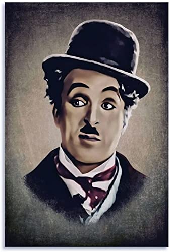 Puzzle 1000 Teile Erwachsene Kinder Gemälde von Charlie Chaplin Puzzle Lernspiel Kinder 1000 Teile 1000 Teile 70x50CM von FPTZL