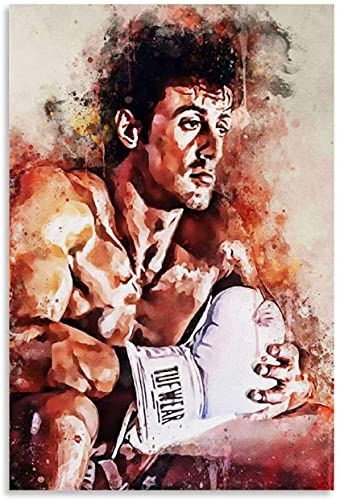 Puzzle 1000 Teile Erwachsene und Kinder Sylvester Stallone Rocky und Bilderpuzzles Stressabbauspiel 1000 Teile 50x70CM von FPTZL