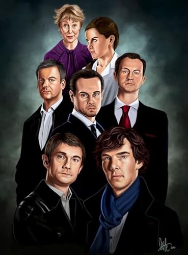 Puzzle 1000 Teile - Filmbild Sherlocks - Buntes Puzzle - Stressabbauspiel für Erwachsene - Kunstbild - Wandkunstdekoration Yq431Zp 70x50CM Puzzle 1000 Teile - Filmbild Sherlocks - Buntes Puzzle - Stressabbauspiel für Erwachsene - Kunstbild - Wandkunstdekoration Yq431Zp 70x50CM von FPTZL