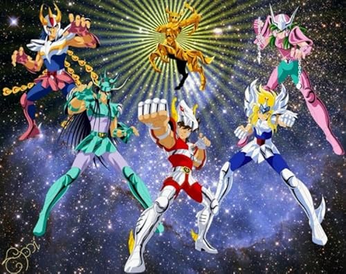 Puzzle 1000 Teile Japanisches Anime-Seiyas-Poster für Erwachsene und Familien, Dekompressionsspielzeug, Gt195Zw, 70 x 50 cm Puzzle 1000 Teile Japanisches Anime-Seiyas-Poster für Erwachsene und Familien, Dekompressionsspielzeug, Gt195Zw, 70 x 50 cm von FPTZL