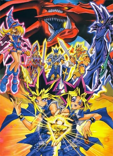 Puzzle 1000 Teile Japanisches Anime-Yugi-Mutou-Poster für Erwachsene, Dekompressionsspielzeug, Vy189Nt, 70 x 50 cm von FPTZL
