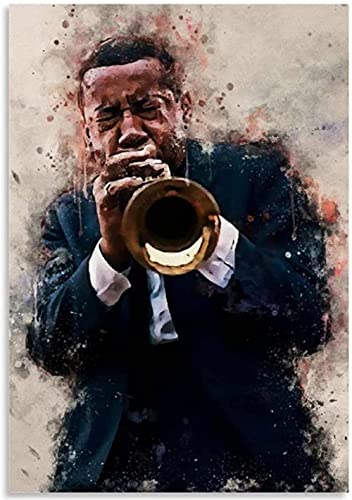 Puzzle 1000 Teile Louis Armstrong Poster PapierErwachsenenspielzeug Dekompressionsspiel 70x50CM von FPTZL