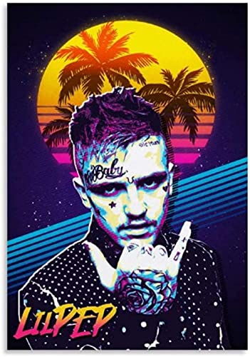 Puzzle 1000 Teile Rapper Lil Peep Poster Papierspielzeug für Erwachsene Dekompressionsspiel 70x50CM von FPTZL