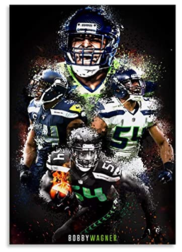 Puzzle 1000 Teile Seattle Seahawks Aaron Donald Puzzles Lernspielzeug für Erwachsene Geburtstagsgeschenk Gt375Cx 38x52CM von FPTZL