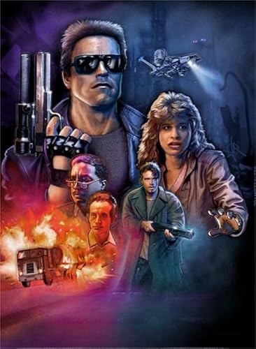 Puzzle 1000 Teile Vukovich Retro Actionfilmplakat Dekompressionsspiel für Spielzeug für Erwachsene Gt94Zw 52x38CM von FPTZL