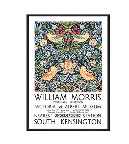 Puzzle 1000 Teile William Morris Poster für Erwachsene Kinder Spiele Lernspielzeug Wg167Vy 52x38CM von FPTZL
