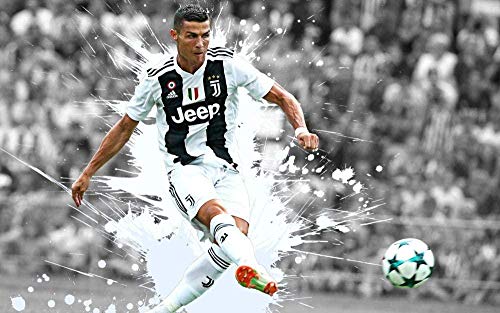 Puzzle 1000 Teile für Erwachsene, Fußballstar FC, pädagogisches, intellektuelles Dekompressor-Spaßspiel für die ganze Familie für Kinder und Erwachsene, schwieriges Puzzle, Geschenk, 70 x 50 cm Puzzle 1000 Teile für Erwachsene, Fußballstar FC, pädagogisches, intellektuelles Dekompressor-Spaßspiel für die ganze Familie für Kinder und Erwachsene, schwieriges Puzzle, Geschenk, 70 x 50 cm von FPTZL
