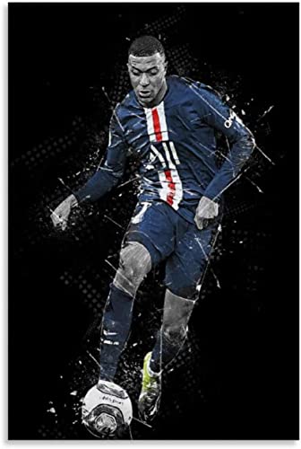 Puzzle 1000 Teile für Erwachsene und Kinder, Fußball-Puzzles von Kylian Mbappe, Stressabbauspiel, 1000 Teile 38x52CM von FPTZL