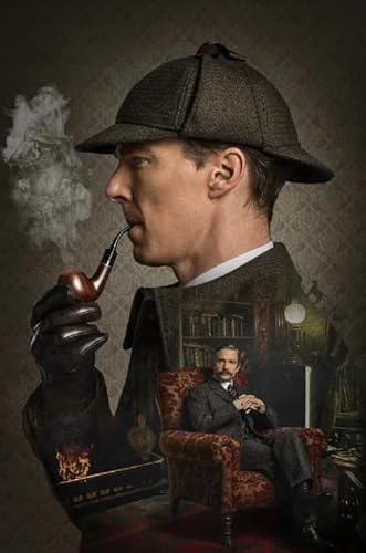 Puzzle 2000 Teile, Klassisches Filmposter „Sherlocks“, Buntes Geschicklichkeitsspiel für die ganze Familie, Erwachsene, Xq24Zp, 100 x 70 cm Puzzle 2000 Teile, Klassisches Filmposter „Sherlocks“, Buntes Geschicklichkeitsspiel für die ganze Familie, Erwachsene, Xq24Zp, 100 x 70 cm von FPTZL