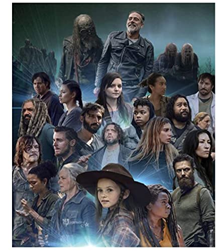 Puzzle 2000 Teile Bild zusammenbauen The Walking Dead Filmplakat für Erwachsene Spiele Lernspielzeug 70x100CM von FPTZL