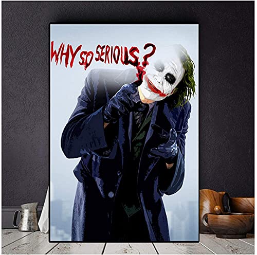Puzzle 2000 Teile Bösewicht Rauchen Joker Film Joaquin Phoenix Poster Papier Erwachsene Spielzeug Dekompression Spiel 70x100CM von FPTZL