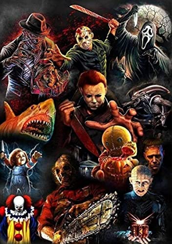 Puzzle 2000 Teile Der Horrorclown und Chucky Poster Holz Spielzeug für Erwachsene Dekompressionsspiel Zy26Tm 70x100CM Puzzle 2000 Teile Der Horrorclown und Chucky Poster Holz Spielzeug für Erwachsene Dekompressionsspiel Zy26Tm 70x100CM von FPTZL