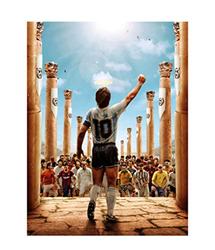 Puzzle 2000 Teile Diego M Fußball Fußballstar Retro Poster Holz Für Erwachsene Kinder Spiele Lernspielzeug Hx90Zs 100x70CM von FPTZL