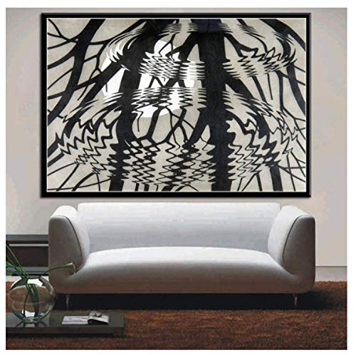 Puzzle 2000 Teile Escher Surreales geometrisches Poster Spielzeug für Erwachsene Dekompressionsspiel K107Ya 70x100CM von FPTZL