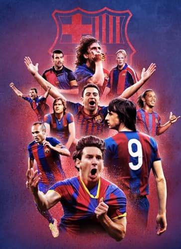 Puzzle 2000 Teile Fußballer Sport Poster Puzzles Lernspielzeug für Erwachsene Gt563Zw 100x70CM von FPTZL