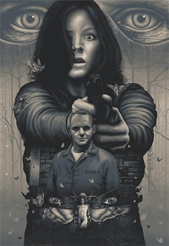 Puzzle 2000 Teile Horrorfilm Lämmer für Erwachsene Familienspiele Lernspielzeug Xq160Zy 100x70CM von FPTZL