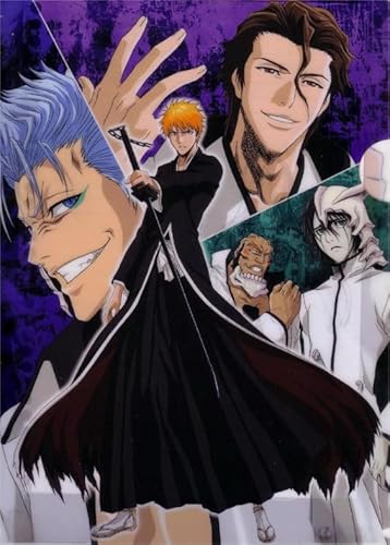Puzzle 2000 Teile Japanisches Anime-Poster „Kurosaki Bleach“, Dekompressionsspiel für Spielzeug für Erwachsene, Xq323Zy, 100 x 70 cm von FPTZL