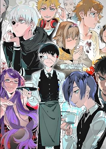 Puzzle 2000 Teile Japanisches Anime-Poster „Tokyo Jinmu Takizawa“ für Erwachsene, Lernspielzeug, Puzzles, Xq415Zy, 100 x 70 cm von FPTZL