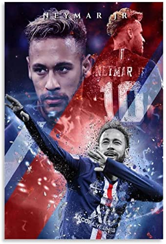 Puzzle 2000 Teile Neymar Jr. Poster Puzzles für Erwachsene und Kinder Anspruchsvolle 2000 Teile 70x100CM von FPTZL