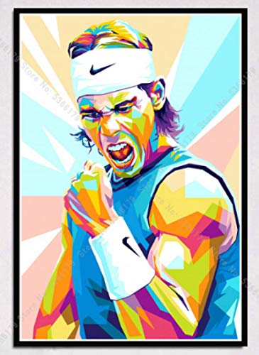 Puzzle 2000 Teile Rafael Tennisspieler Sportstar Poster für Spielzeug für Erwachsene Dekompressionsspiel Cp105Zq 100x70CM von FPTZL