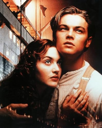 Puzzle 2000 Teile Rose Titanic's Love Filmplakat für lustiges Puzzlespielzeug für Erwachsene 100 x70CM von FPTZL