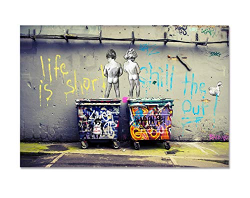 Puzzle 2000 Teile Street Graffiti Collage Monkey Poster für Erwachsene Kinder Spiele Lernspielzeug Wg89Vy 70x100CM von FPTZL