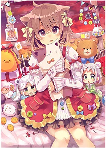 Puzzle 2000 Teile Süßes Kleines Loli Anime Seidenkunstplakat Kleines Mädchen Lolita Japanisches Papier Für Erwachsene Kinderspiele Lernspielzeug 100x70CM Puzzle 2000 Teile Süßes Kleines Loli Anime Seidenkunstplakat Kleines Mädchen Lolita Japanisches Papier Für Erwachsene Kinderspiele Lernspielzeug 100x70CM von FPTZL