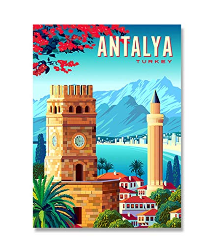 Puzzle 2000 Teile Türkei Dubai Südkorea Israel Philippinen Vintage Reisestädte Landschaftsposter Holz Für Erwachsene Kinder Spiele Lernspielzeug Wg171Vy 100x70CM von FPTZL