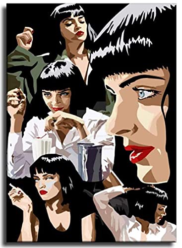 Puzzle 2000 Teile Uma Thurman Filmplakate Spielzeug für Erwachsene Dekompressionsspiel Vq130Zw 100x70CM von FPTZL