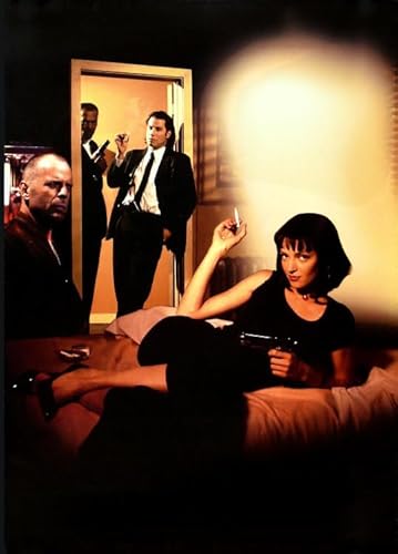 Puzzle 2000 Teile Uma Thurman Klassisches Filmplakat für Erwachsene Familienspiele Lernspielzeug Xq425Zy 100x70CM von FPTZL