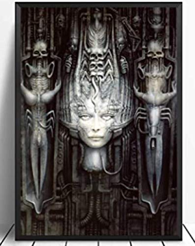 Puzzle 2000 Teile Zusammenbaubild Hr Giger Li Ii Kunst für Erwachsene Kinder Spiele Lernspielzeug Wq78Xz 100x70CM von FPTZL