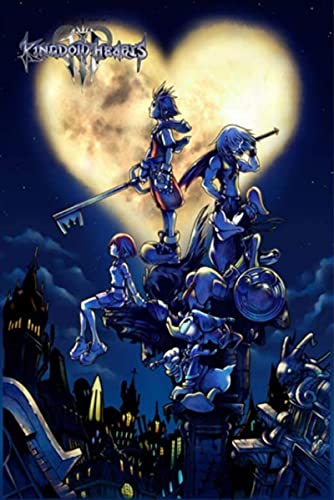 Puzzle 2000 Teile Zusammenbaubild Kingdom Hearts Videospiel Anime Cartoon Art Für Erwachsene Kinderspiele Lernspielzeug Px113Yk 100x70CM von FPTZL