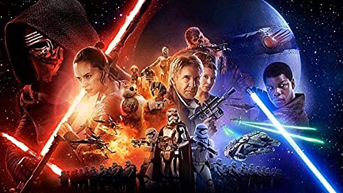 Puzzle 2000 Teile für Erwachsene Star Wars: Das Erwachen der Macht Poster Puzzles Puzzles Spiel pädagogisches DIY 100x70CM Puzzle 2000 Teile für Erwachsene Star Wars: Das Erwachen der Macht Poster Puzzles Puzzles Spiel pädagogisches DIY 100x70CM von FPTZL