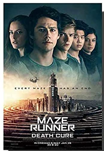Puzzle Film Maze Runner Poster Erwachsene Kinder Spielzeug Lernspiel 2000 Stück 70x100CM von FPTZL