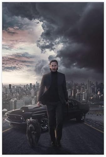 Puzzle für 2000 Teile Film John Wick Künstlerische Konzeption Leinwandposter Puzzlespiel Erwachsene und Kinder Puzzleposter 2000 Teile 70x100CM Puzzle für 2000 Teile Film John Wick Künstlerische Konzeption Leinwandposter Puzzlespiel Erwachsene und Kinder Puzzleposter 2000 Teile 70x100CM von FPTZL