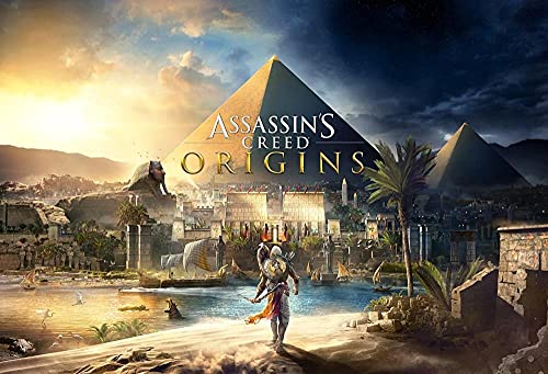 Puzzle für Erwachsene, 1000 Teile, Assassins Creed Puzzles für Kinder, Lernspielzeug, Denkspiel, Geschenk für Teenager, DIY Home Entertainment Spielzeug 38x52CM von FPTZL