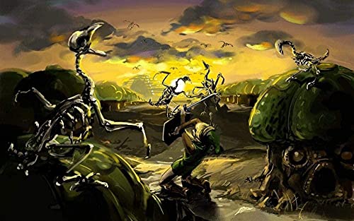 Puzzle für Erwachsene, 1000 Teile, Legend of Zelda-Puzzles für Kinder, Lernspielzeug, Denkspiel, Geschenk, Teenager, DIY-Heimunterhaltungsspielzeug, 70 x 50 cm Puzzle für Erwachsene, 1000 Teile, Legend of Zelda-Puzzles für Kinder, Lernspielzeug, Denkspiel, Geschenk, Teenager, DIY-Heimunterhaltungsspielzeug, 70 x 50 cm von FPTZL