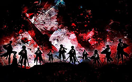 Puzzle für Erwachsene, 2000 Teile, Anime Attack on Titan, Puzzles für Kinder, Lernspielzeug, Denkspiel, Geschenk, Teenager, DIY, Heimunterhaltungsspielzeug, 100 x 70 cm Puzzle für Erwachsene, 2000 Teile, Anime Attack on Titan, Puzzles für Kinder, Lernspielzeug, Denkspiel, Geschenk, Teenager, DIY, Heimunterhaltungsspielzeug, 100 x 70 cm von FPTZL