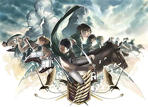Puzzle für Erwachsene, 2000 Teile, Anime Attack on Titan, Puzzles für Kinder, Lernspielzeug, Denkspiel, Geschenk, Teenager, DIY, Heimunterhaltungsspielzeug, 100 x 70 cm Puzzle für Erwachsene, 2000 Teile, Anime Attack on Titan, Puzzles für Kinder, Lernspielzeug, Denkspiel, Geschenk, Teenager, DIY, Heimunterhaltungsspielzeug, 100 x 70 cm von FPTZL