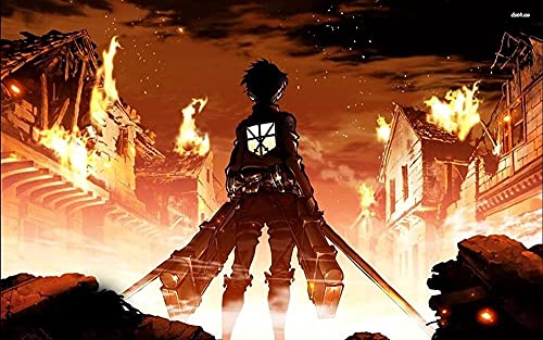 Puzzle für Erwachsene 1000 Teile Anime Attack on Titan Puzzles für Kinder Lernspielzeug Intellektuelles Spiel Geschenk Teenager DIY Home Entertainment Spielzeug 52x38CM Puzzle für Erwachsene 1000 Teile Anime Attack on Titan Puzzles für Kinder Lernspielzeug Intellektuelles Spiel Geschenk Teenager DIY Home Entertainment Spielzeug 52x38CM von FPTZL