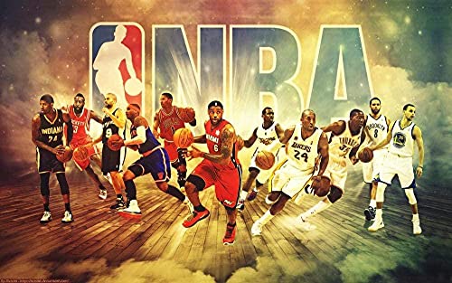 Puzzle für Erwachsene 1000 Teile NBA Puzzles für Kinder Lernspielzeug Intellektuelles Spiel Geschenk Teenager DIY Home Entertainment Spielzeug 52x38CM Puzzle für Erwachsene 1000 Teile NBA Puzzles für Kinder Lernspielzeug Intellektuelles Spiel Geschenk Teenager DIY Home Entertainment Spielzeug 52x38CM von FPTZL