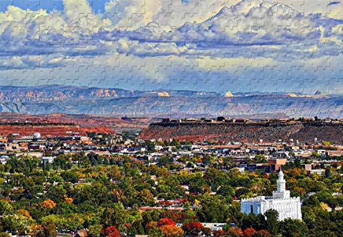 St. George Utah 1000-teiliges Puzzle.1 Holz-Material Helles Cartoon-Muster 52x38CM St. George Utah 1000-teiliges Puzzle.1 Holz-Material Helles Cartoon-Muster 52x38CM von FPTZL