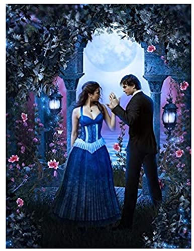 The Vampire Diaries Filmposter Puzzle 2000 Teile Spielzeug für Erwachsene Dekompressionsspiel 70x100CM von FPTZL