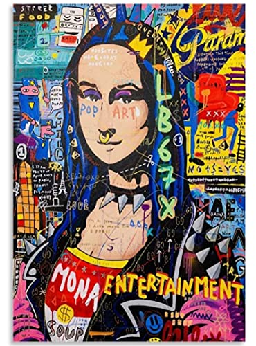 Zusammenfassung Mona Lisa Poster Puzzle 2000 Teile Spielzeug für Erwachsene Dekompressionsspiel Vq180Zw 100x70CM von FPTZL