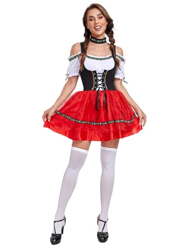 FQLGJMY Frauen Cosplay Kostüm Fancy Kleid Mittelalterliche Maid Uniform Polizistin Gefallener Engel Vampir für Oktoberfest Halloween FQLGJMY Frauen Cosplay Kostüm Fancy Kleid Mittelalterliche Maid Uniform Polizistin Gefallener Engel Vampir für Oktoberfest Halloween von FQLGJMY