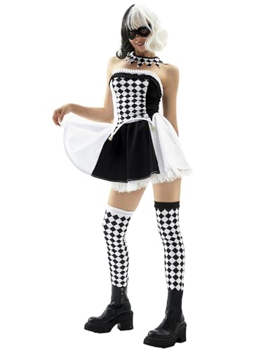 FQLGJMY Frauen Cosplay Kostüm Fancy Kleid Mittelalterliche Maid Uniform Polizistin Gefallener Engel Vampir für Oktoberfest Halloween FQLGJMY Frauen Cosplay Kostüm Fancy Kleid Mittelalterliche Maid Uniform Polizistin Gefallener Engel Vampir für Oktoberfest Halloween von FQLGJMY